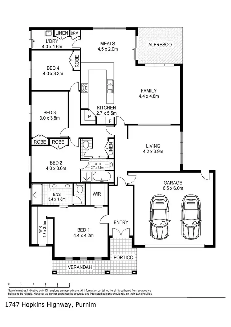 Floorplan of Homely house listing, 1747 Hopkins Highway, Purnim VIC 3278