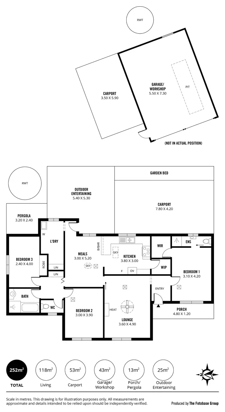 Floorplan of Homely house listing, 1 Jersey Way, Strathalbyn SA 5255