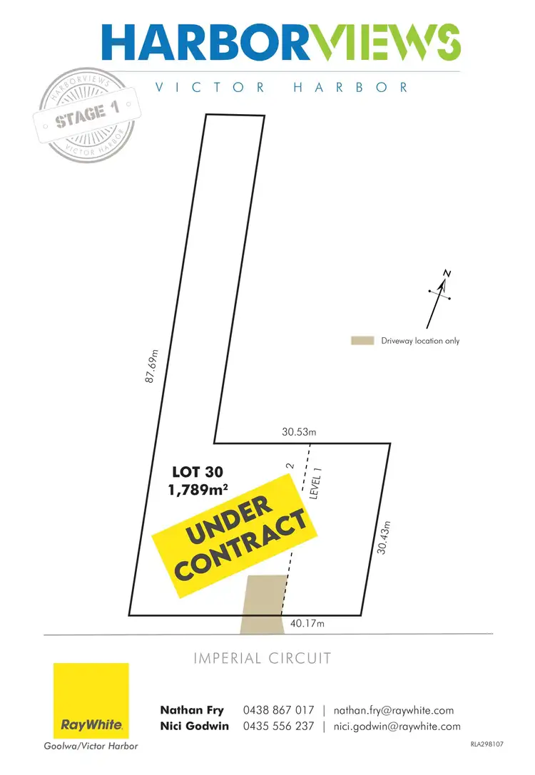 Floorplan of Homely land listing, Lot 30 Imperial Circuit, Victor Harbor SA 5211