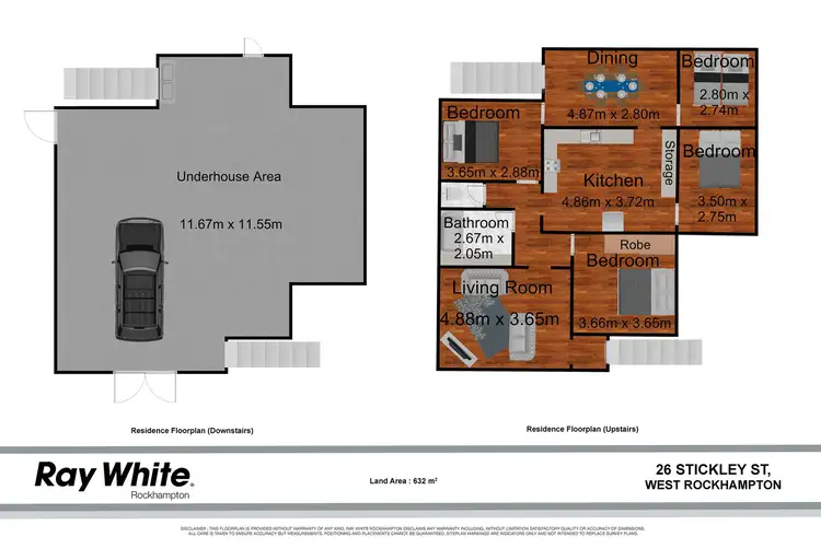 Floorplan of Homely house listing, 26 Stickley Street, West Rockhampton QLD 4700