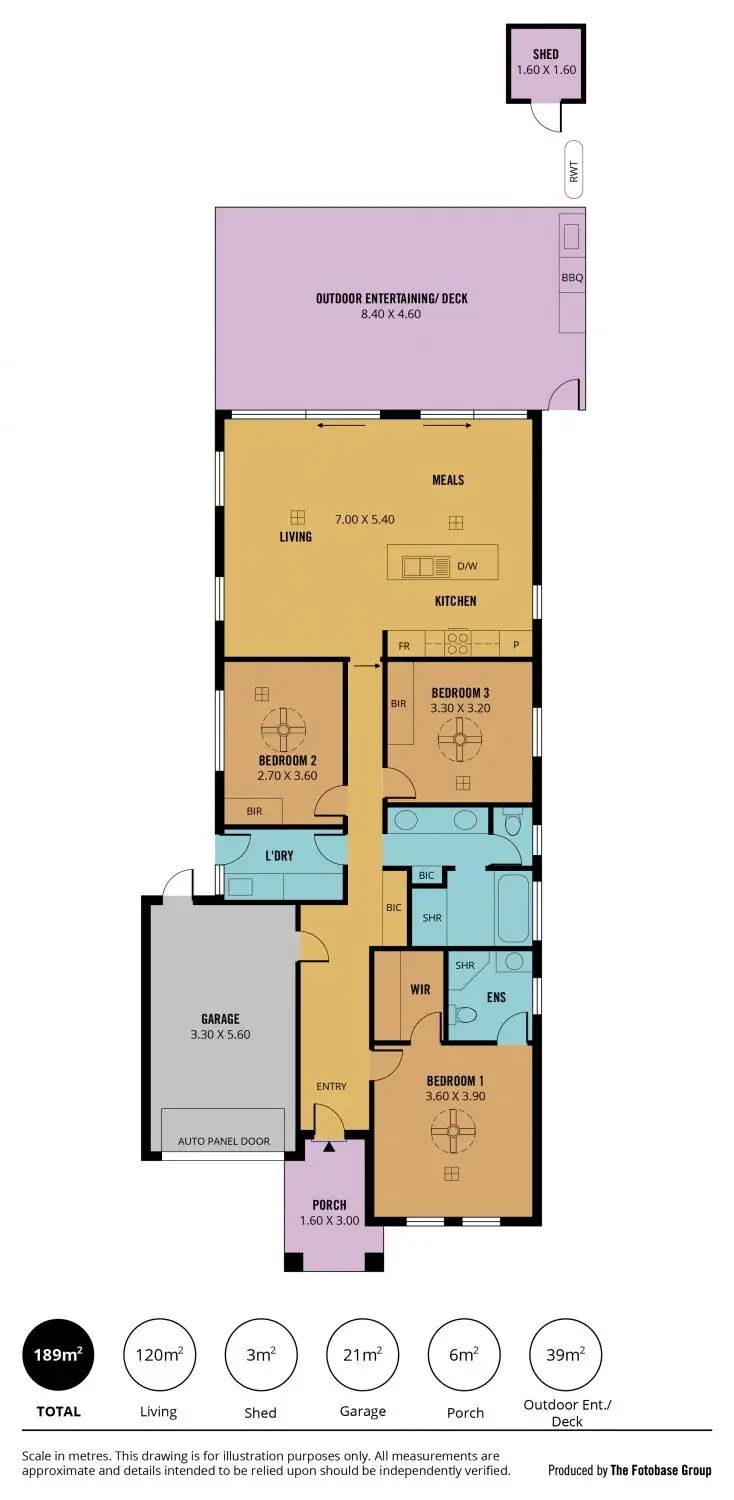 Floorplan of Homely house listing, 4a Mackie Avenue, Kilburn SA 5084
