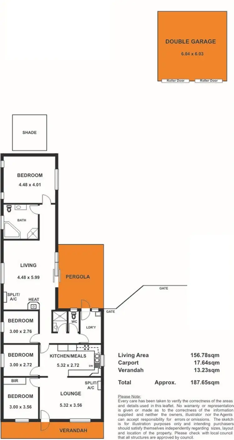 Floorplan of Homely house listing, 3 Daddow Road, Mount Barker SA 5251