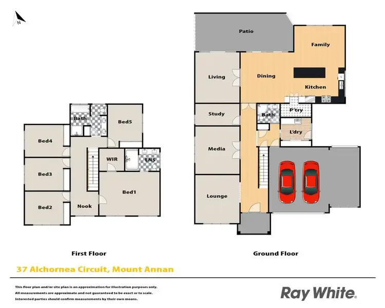 Floorplan of Homely house listing, 37 Alchornea Circuit, Mount Annan NSW 2567