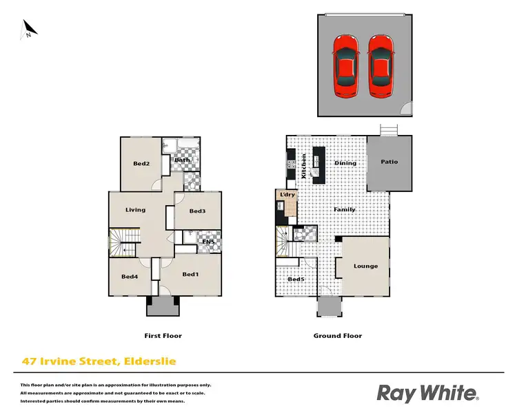 Floorplan of Homely house listing, 47 Irvine Street, Elderslie NSW 2570