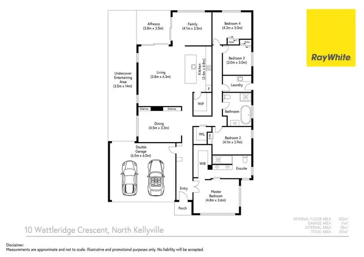 Floorplan of Homely house listing, 10 Wattleridge Crescent, North Kellyville NSW 2155