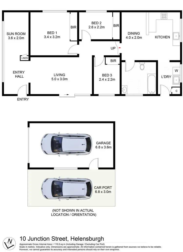 Floorplan of Homely house listing, 10 Junction Street, Helensburgh NSW 2508