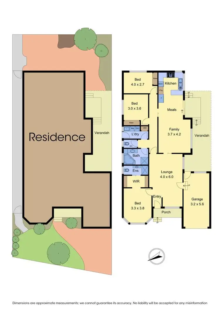 Floorplan of Homely house listing, 6A Hardiman Court, Mill Park VIC 3082