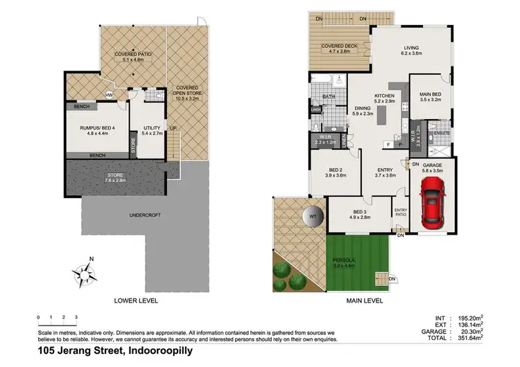 Floorplan of Homely house listing, 105 Jerrang Street, Indooroopilly QLD 4068