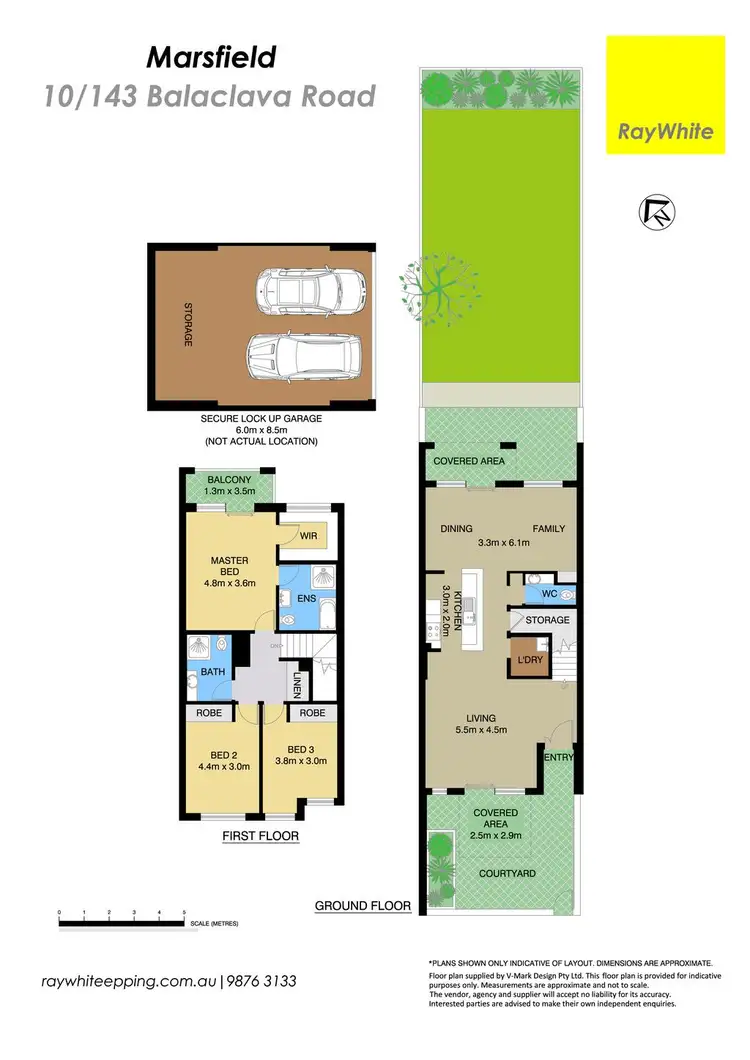 Floorplan of Homely townhouse listing, 10/143 Balaclava Road, Marsfield NSW 2122