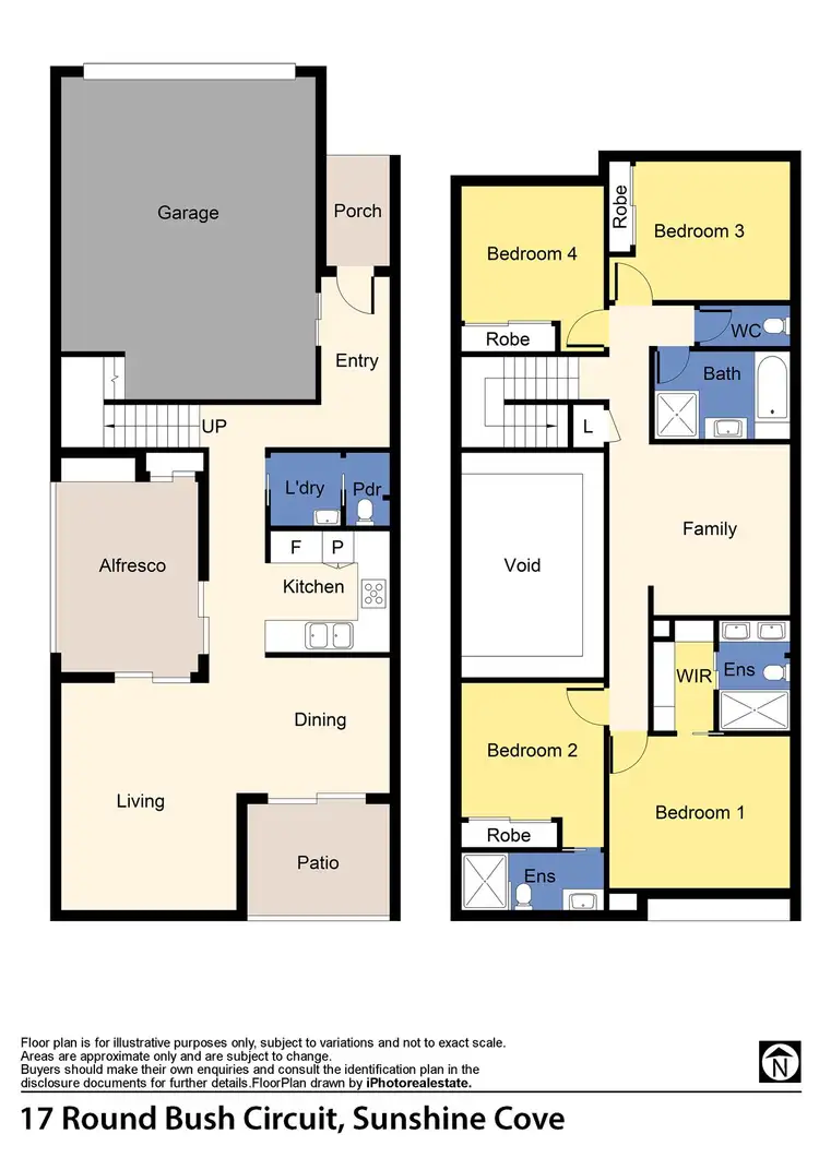 Floorplan of Homely house listing, 17 Round Bush Crescent, Maroochydore QLD 4558