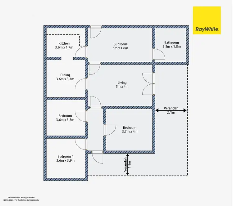 Floorplan of Homely house listing, 8 Cronin Avenue, Junction Hill NSW 2460