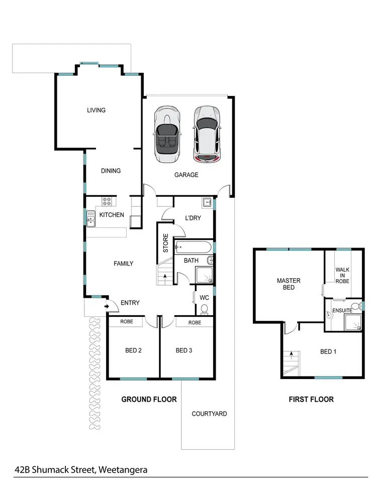 Floorplan of Homely house listing, 42B Shumack Street, Weetangera ACT 2614