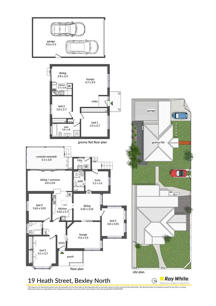 Floorplan of Homely house listing, 19 Heath Street, Bexley North NSW 2207