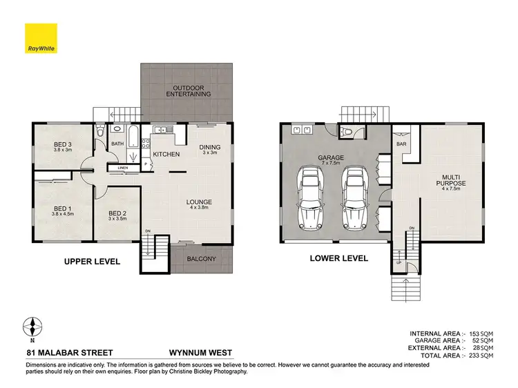 Floorplan of Homely house listing, 81 Malabar Street, Wynnum West QLD 4178