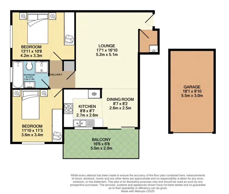 Floorplan of Homely unit listing, 5/82-84 Walpole Street, Merrylands NSW 2160