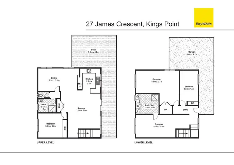 Floorplan of Homely house listing, 27 James Crescent, Kings Point NSW 2539