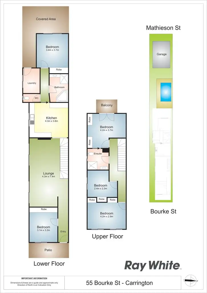 Floorplan of Homely house listing, 55 Bourke Street, Carrington NSW 2294