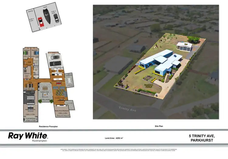 Floorplan of Homely house listing, 5 Trinity Avenue, Rockyview QLD 4701