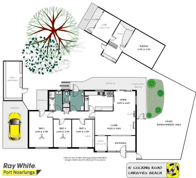 Floorplan of Homely house listing, 15 Cocking Road, Christies Beach SA 5165