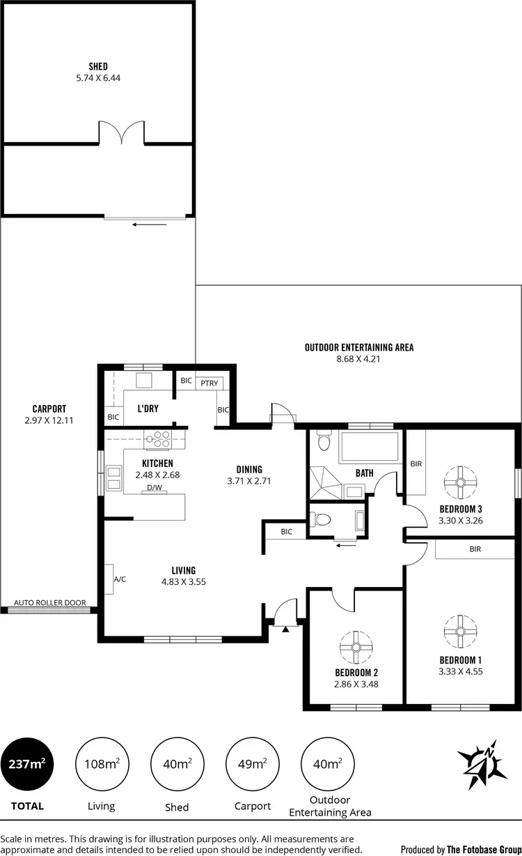 Floorplan of Homely house listing, 4 Peterson Avenue, Mitchell Park SA 5043