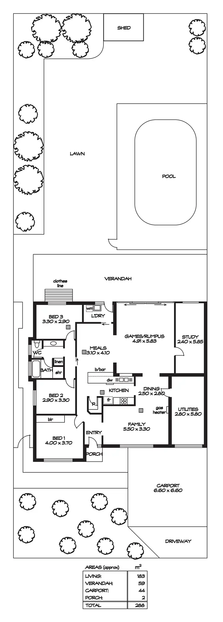Floorplan of Homely house listing, 25 Whites Road, Salisbury North SA 5108