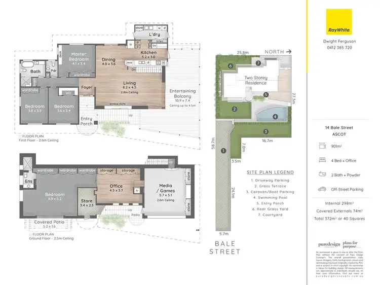 Floorplan of Homely house listing, 14 Bale Street, Ascot QLD 4007