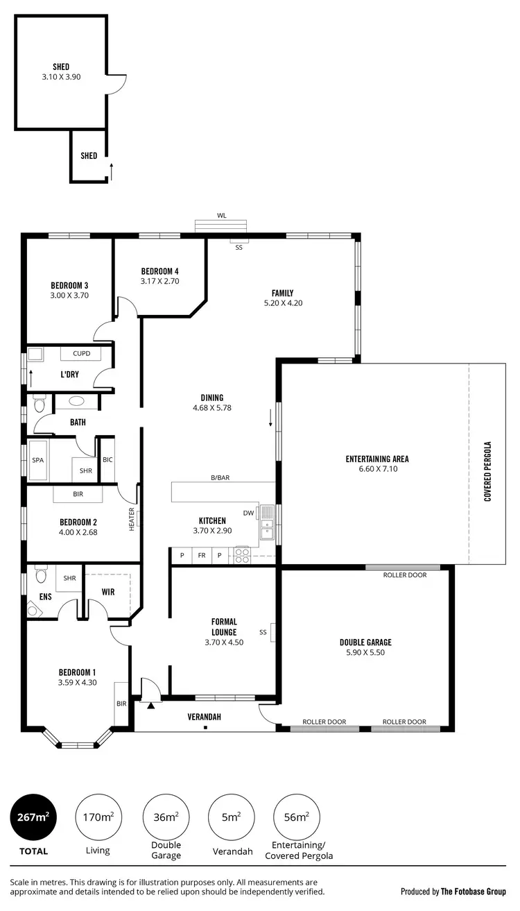 Floorplan of Homely house listing, 10 Heinrich Court, Mount Barker SA 5251