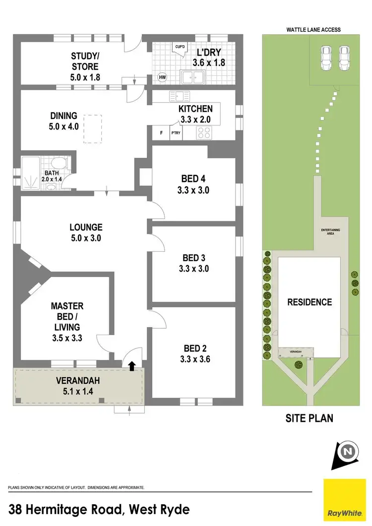 Floorplan of Homely house listing, 38 Hermitage Road, West Ryde NSW 2114