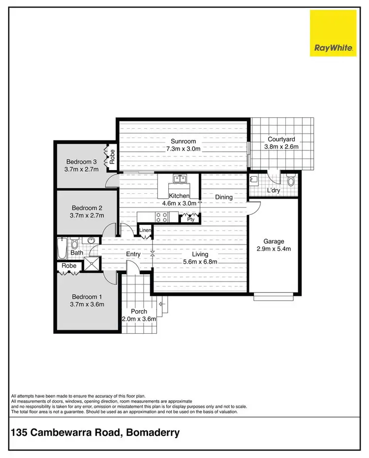 Floorplan of Homely house listing, 135 Cambewarra Road, Bomaderry NSW 2541