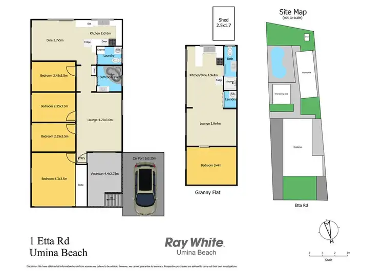 Floorplan of Homely house listing, 1 Etta Road, Umina Beach NSW 2257