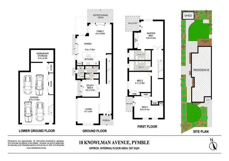Floorplan of Homely house listing, 18 Knowlman Avenue, Pymble NSW 2073