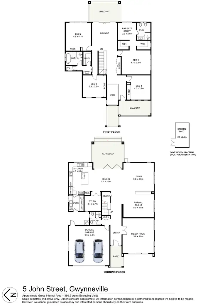Floorplan of Homely house listing, 5 John Street, Gwynneville NSW 2500