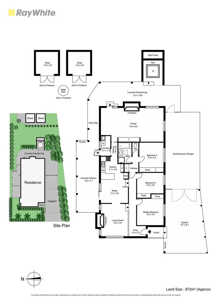 Floorplan of Homely house listing, 28 Raphael Crescent, Frankston VIC 3199