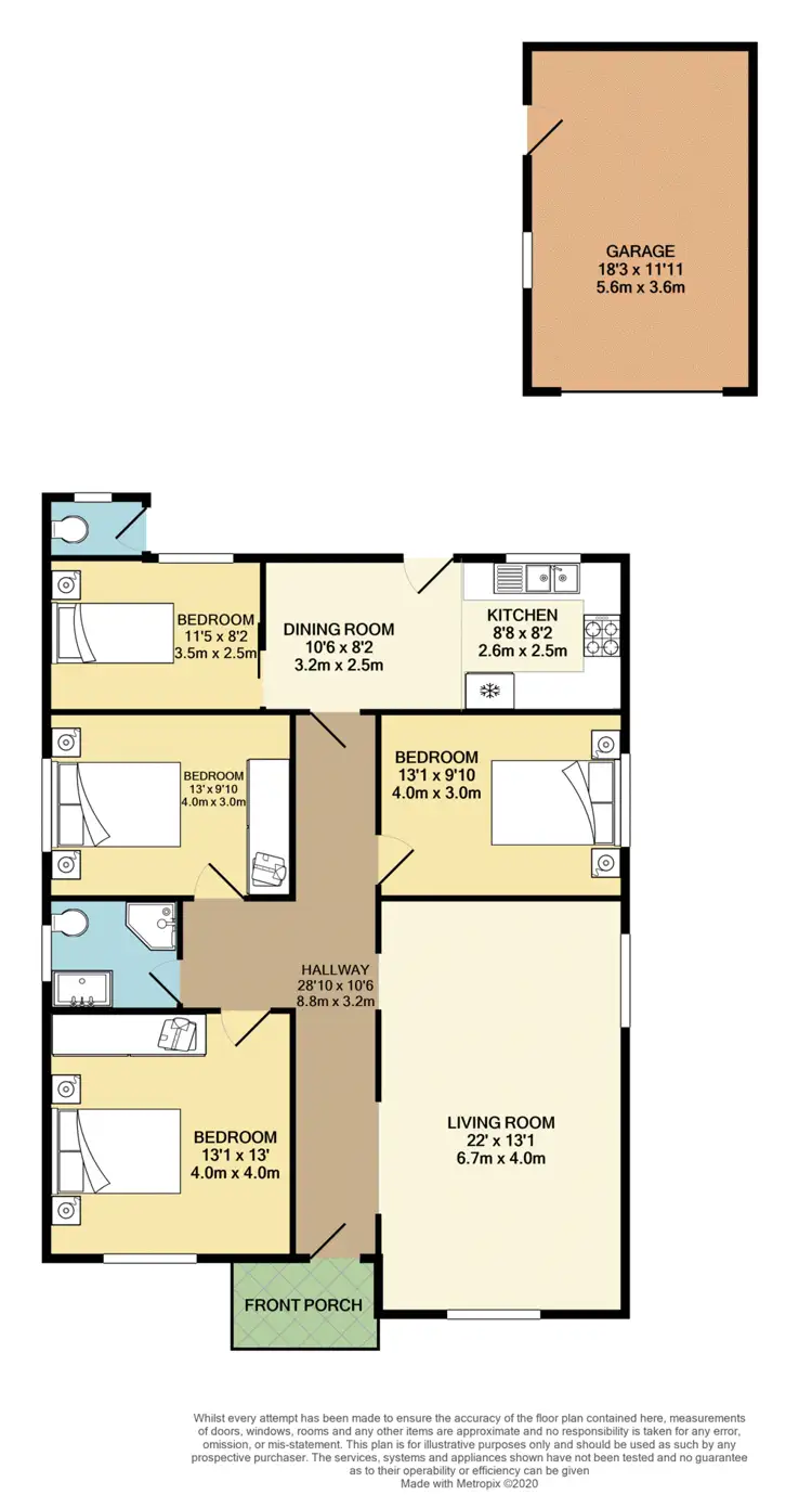 Floorplan of Homely house listing, 71 Longfield Street, Cabramatta NSW 2166