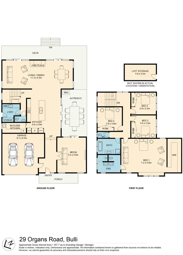 Floorplan of Homely house listing, 29 Organs Road, Bulli NSW 2516