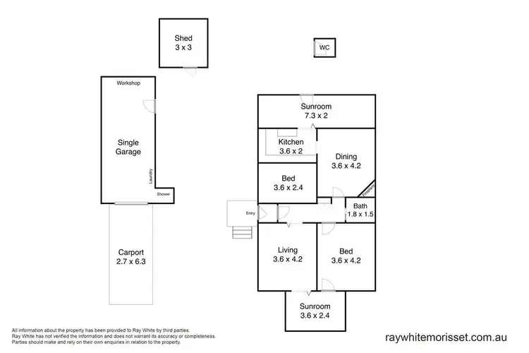 Floorplan of Homely house listing, 128 Macquarie Street, Morisset NSW 2264