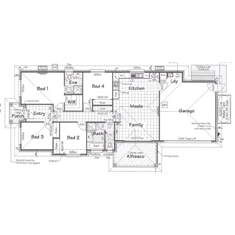 Floorplan of Homely house listing, 24 Timms Circuit, Warner QLD 4500