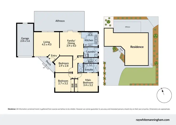 Floorplan of Homely house listing, 3 Walsh Street, Eltham VIC 3095