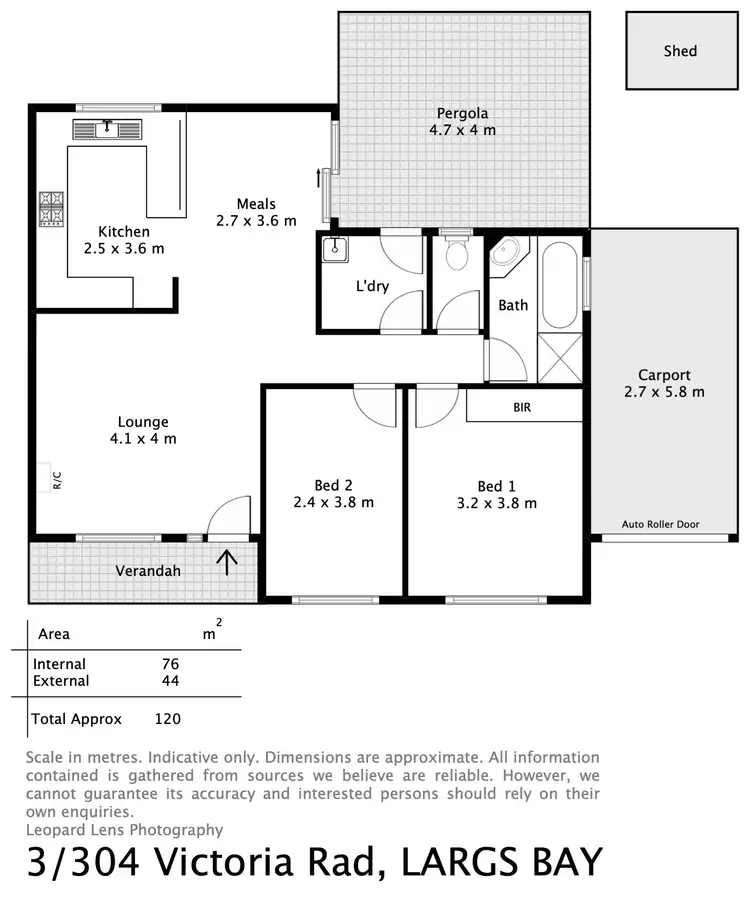 Floorplan of Homely house listing, 3/304 Victoria Road, Largs North SA 5016