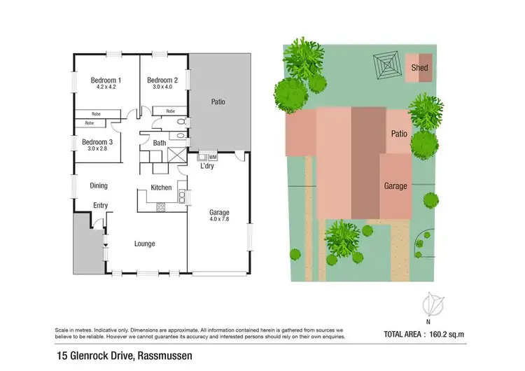 Floorplan of Homely house listing, 15 Glenrock Drive, Rasmussen QLD 4815