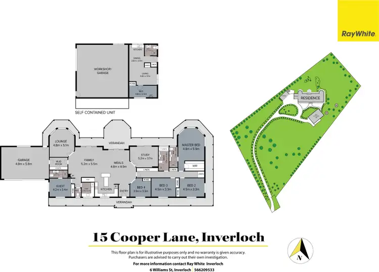 Floorplan of Homely house listing, 15 Cooper Lane, Inverloch VIC 3996