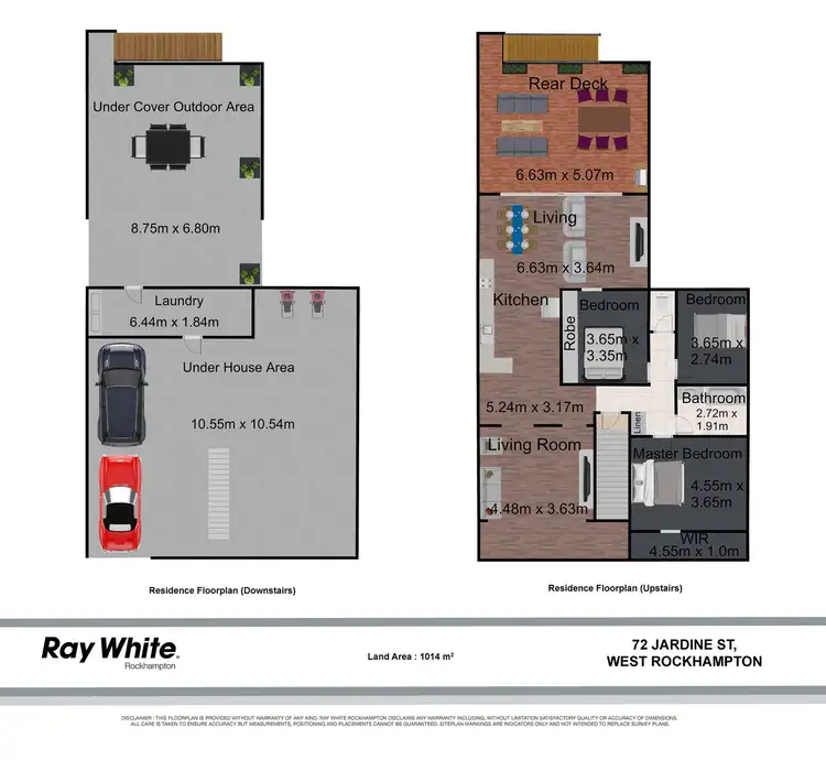 Floorplan of Homely house listing, 72 Jardine Street, West Rockhampton QLD 4700