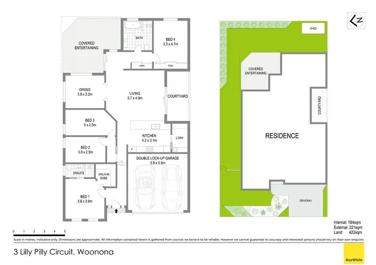 Floorplan of Homely house listing, 3 Lilly Pilly Circuit, Woonona NSW 2517