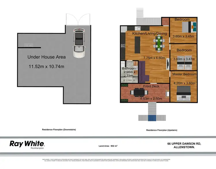 Floorplan of Homely house listing, 66 Upper Dawson Road, Allenstown QLD 4700