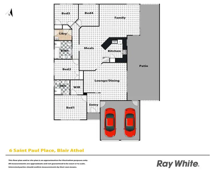 Floorplan of Homely house listing, 6 St Paul Place, Blair Athol NSW 2560