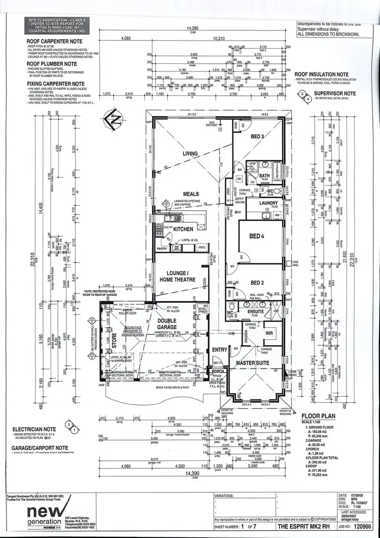 Floorplan of Homely house listing, 24 Colreavy Ramble, Baldivis WA 6171