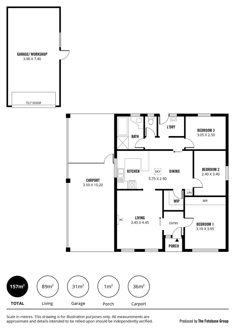 Floorplan of Homely house listing, 8 Liverpool Drive, Strathalbyn SA 5255