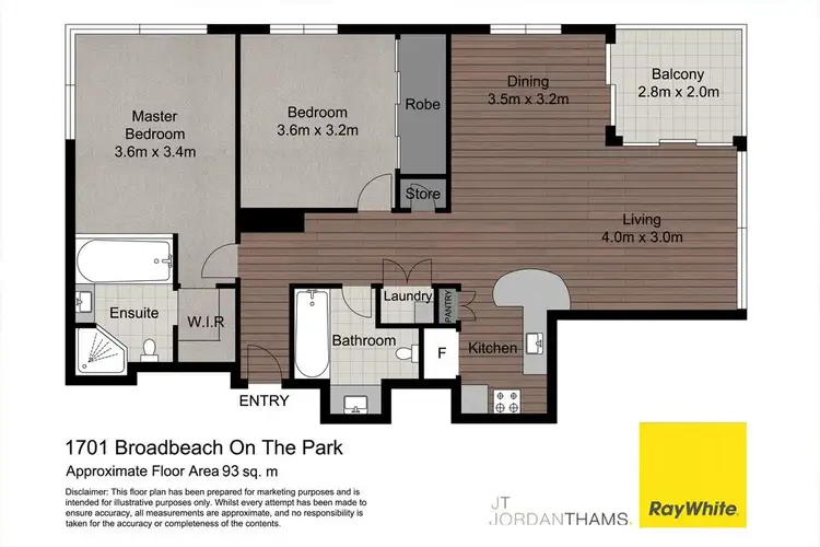 Floorplan of Homely apartment listing, 2685 Gold Coast Highway, Broadbeach QLD 4218