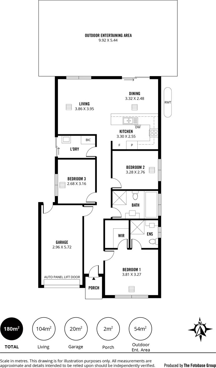 Floorplan of Homely house listing, 15 The Glenn, Morphett Vale SA 5162