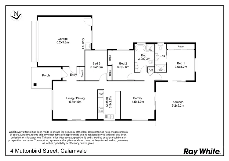 Floorplan of Homely house listing, 4 Muttonbird Street, Calamvale QLD 4116